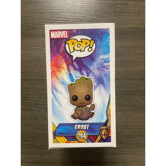 Funko Pop! Vinyl: Marvel - Groot (w/ Candy Bowl) - Hot Topic (Exclusive) #264 - Picture 4 of 6